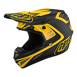 Casco Troy Lee Designs SE4 Carbon flash