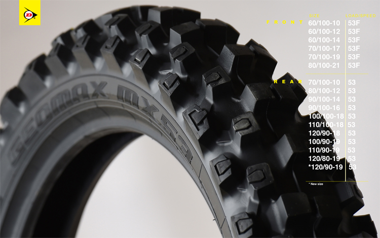 パーツ DUNLOP GEOMAX MX53 MX33 Neumatico Dunlop MX53