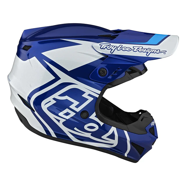 Casco Troy Lee Designs GP overload AZUL