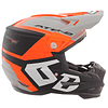 Casco ATR-2 Helo Orange Grey Helmet