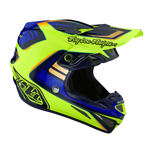 Casco SE4 Composite Flash - Yellow / Blue