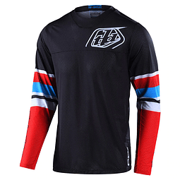 POLERA GP AIR JERSEY WARPED RED / BLACK