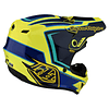 CASCO TROY LEE DESIGNS GP HELMET  RITN YELLOW 