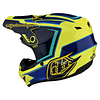 CASCO TROY LEE DESIGNS GP HELMET  RITN YELLOW 