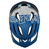 CASCO TROY LEE DESIGNS A2 HELMET W/MIPS SILHOUETTE﻿ BLUE