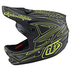 CASCO D3 FIBERLITE SPIDERSTRIPE GRIS AMARILLO 