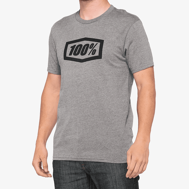 Polera Essential GRIS| 100 Percent 