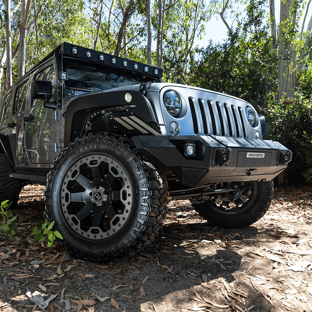 Bumper Trailline Straight Winch Ready Jeep Wrangler JK JL JT