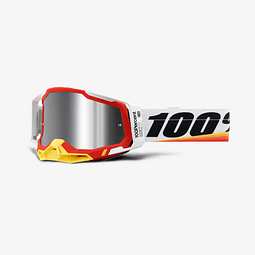 Antiparra 100% RACECRAFT 2® Goggle Arsham Red 