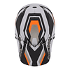 Casco GP APEX Gris Naranjo 