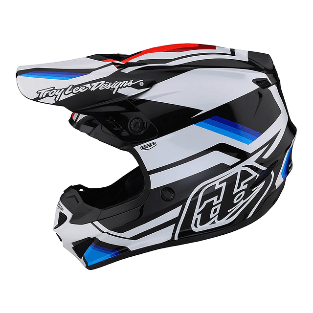 Casco GP APEX White Blue 