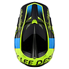 Casco Troy Lee Designs SE5 Composite Qualifier Amarillo Azul