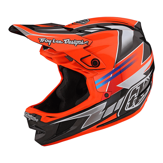 Casco TROY LEE DESIGNS D4 Carbon SABER RED 