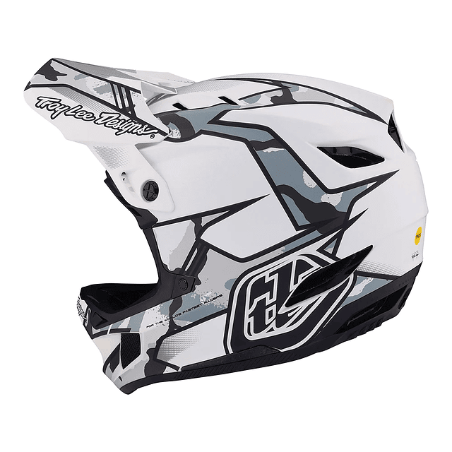 Casco Troy Lee Designs D4 Composite Mips MATRIX 