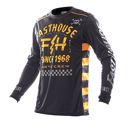 FASTHOUSE Off-Road Jersey - Black/Yellow 