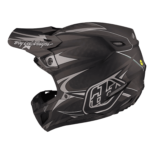 Casco Troy Lee Designs SE5 CARBON INFERNO BLACK