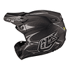 Casco Troy Lee Designs SE5 CARBON INFERNO BLACK