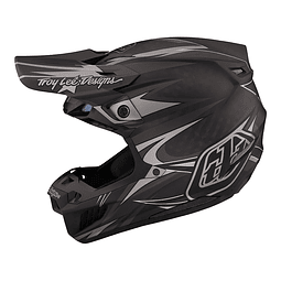 Casco Troy Lee Designs SE5 CARBON INFERNO BLACK