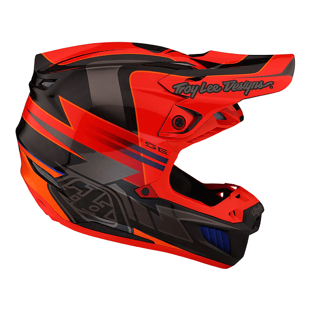 Casco Troy Lee Designs SE5 CARBON SABER ROCKET RED