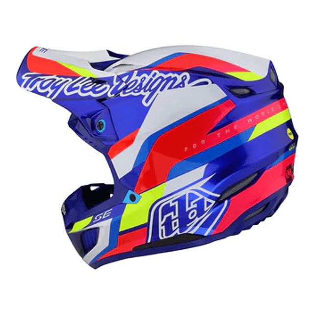 Casco Troy Lee Designs SE5 COMPOSITE OMEGA BLUE 