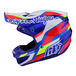 Casco Troy Lee Designs SE5 COMPOSITE OMEGA BLUE 
