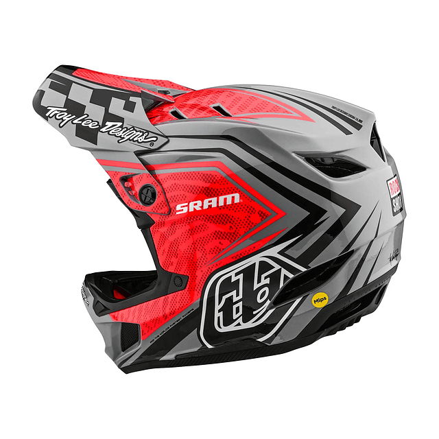 Casco TROY LEE DESIGNS D4 Carbon SRAM 