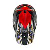 Casco TROY LEE DESIGNS D4 Carbon INFERNO RED