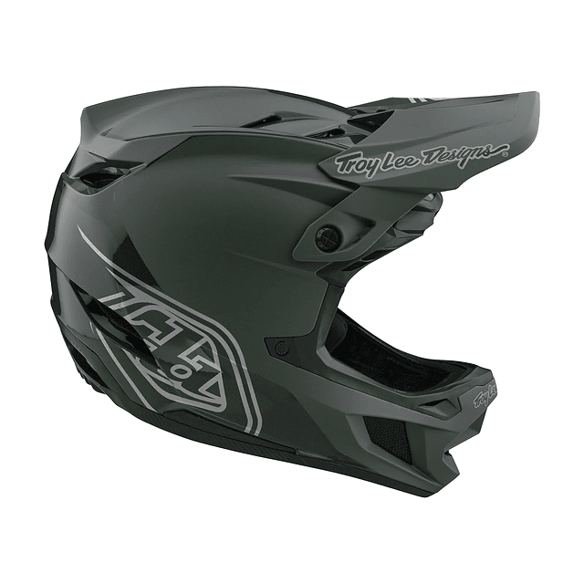 Casco Troy Lee Designs D4 Polyacrylite Shadow Olive