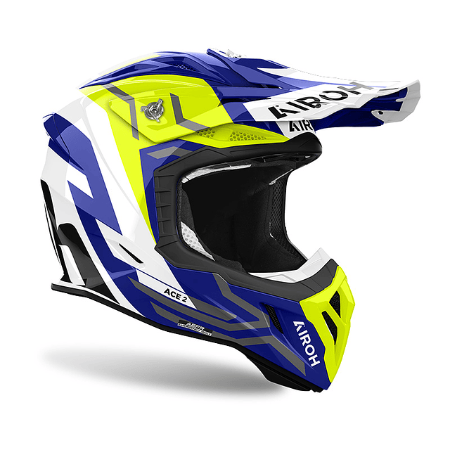 CASCO AIROH AVIATOR ACE 2 GROUND YELLOW  GLOSS  