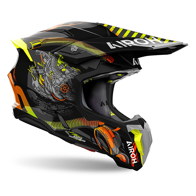 Casco Airoh Twist 3  TOXIC GLOSS