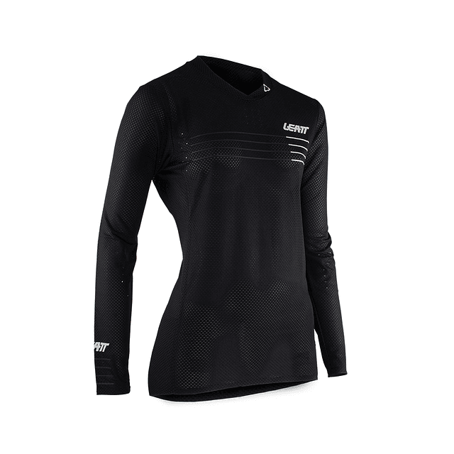 Jersey Leatt Mujer MTB Gravity 4.0 Negro L/EU40/US8