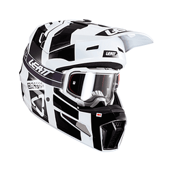 Kit Casco Leatt Moto 3.5 V24 Black/White S 55-56cm