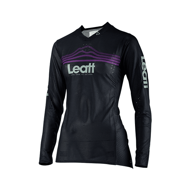 Jersey Leatt Mujer MTB Gravity 4.0 Negro M/38EU/10UK/6US