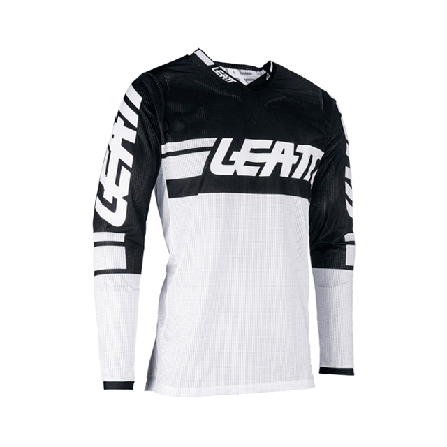 Jersey Moto Leatt 4.5 X-Flow L White