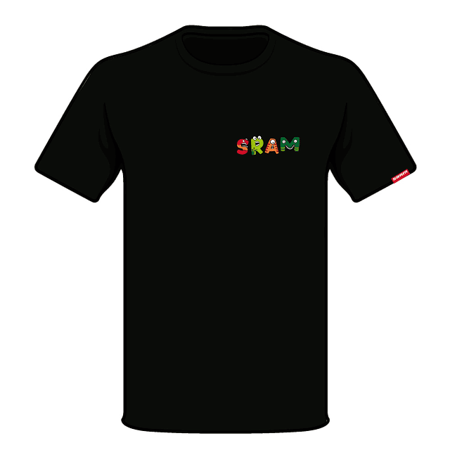 Polera SRAM S2208 Negro XS