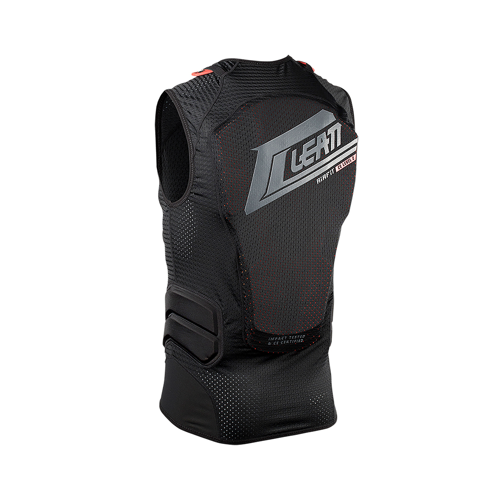 Protège-dos LEATT 3DF Airfit Evo – Noir Taille L/XL (172-184cm) – Protection Souple Et Aérée