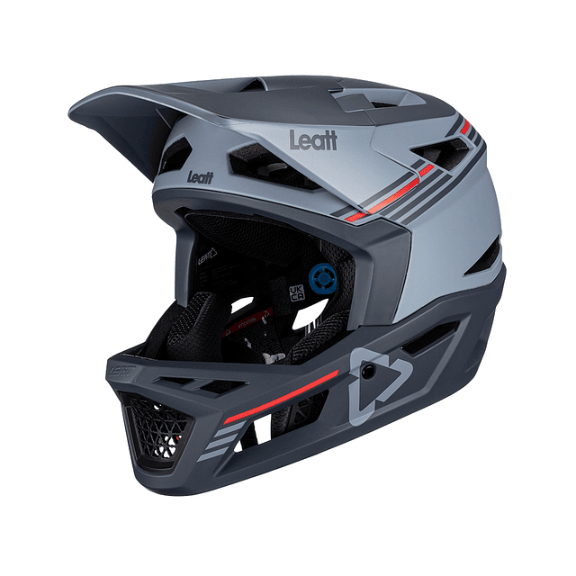 Casco Leatt MTB Gravity 4.0 V23 Titanium S 55-56cm