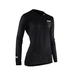 Jersey Leatt Mujer MTB Gravity 4.0 Negro XS/34EU/US2