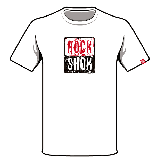 Polera ROCK SHOX R2206 Blanco L