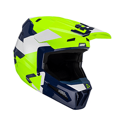 Casco Leatt Moto 2.5 V23 Lime XXL 63-64cm