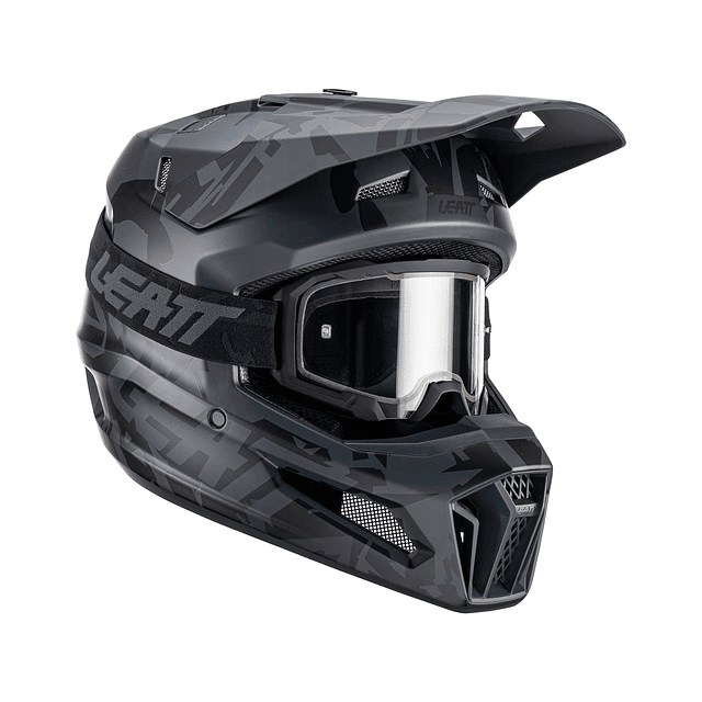 Kit Casco Leatt Moto 3.5 V23 Stealth S 55-56cm