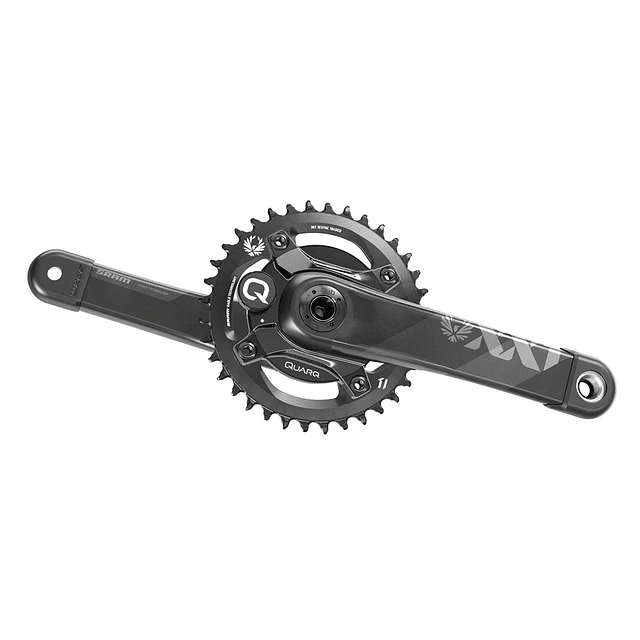 Volante SRAM Powermeter Eagle XX1 Boost DUB 104BCD 32T 175mm Carbono