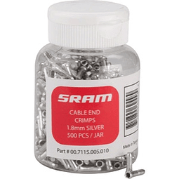 Terminal Piola Cambio Sram 1.2mm 500Pc