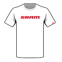 Polera SRAM classic blanco S