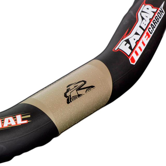 Manubrio RENTHAL Fatbar Lite Carbon Zero Rise 780x31.8mm Negro