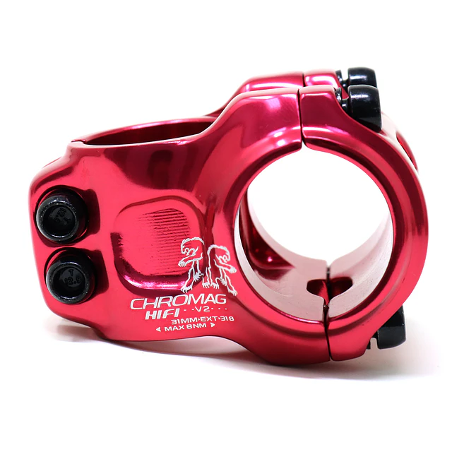 Tee Chromag HiFi V2 31.8mm x 31mm Roja