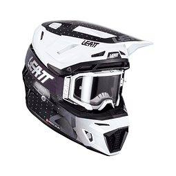 Kit Casco Leatt Moto 8.5 V24 Black/White M 57-58cm