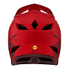 Casco Troy Lee Designs D4 Composite Stealth Red