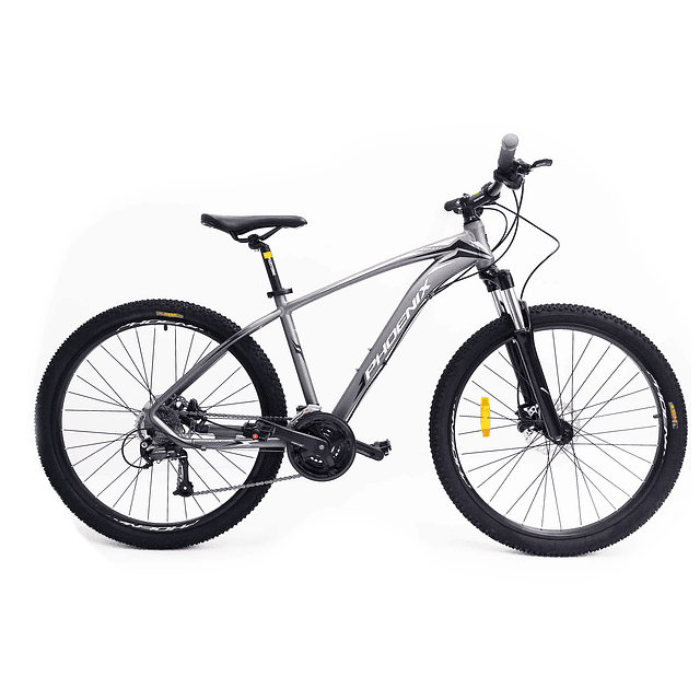 Bicicleta 27.5 MTB Phoenix Disco 27S Negr/Grs