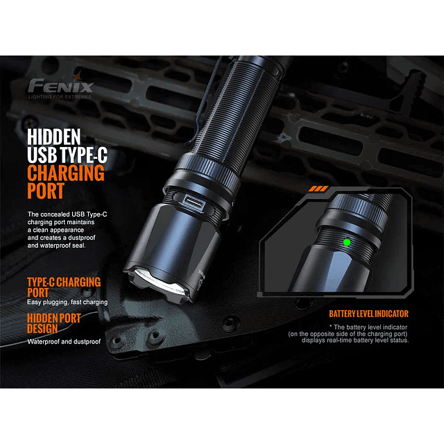 Linterna recargable Fenix ​​TK20R V2.0 